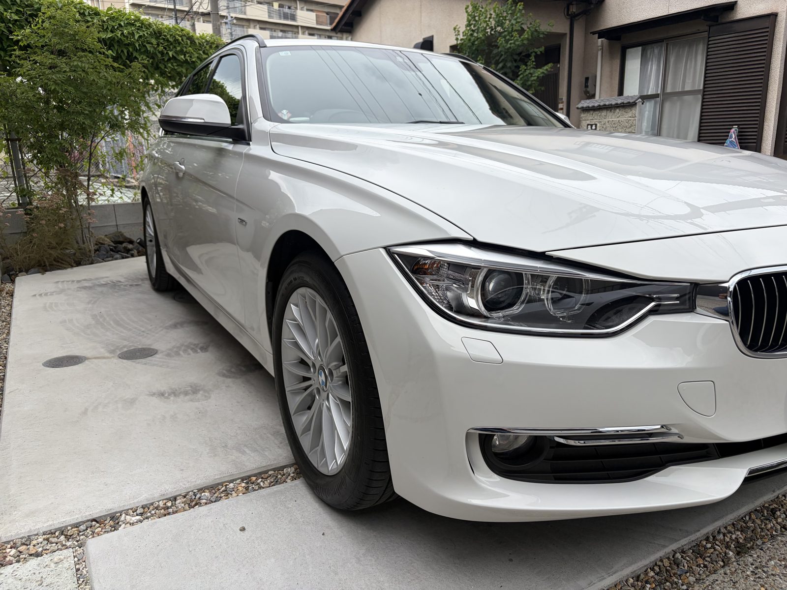 BMW 3シリーズ グラフェンコーティング（磨きあり）＋全面ウィンドウ＋GWEARホイール 施工