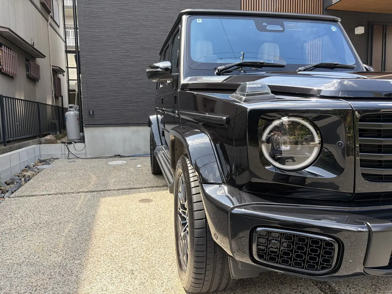 メルセデス・ベンツ Gクラス スタンダード洗車＋レザーコーティング 施工