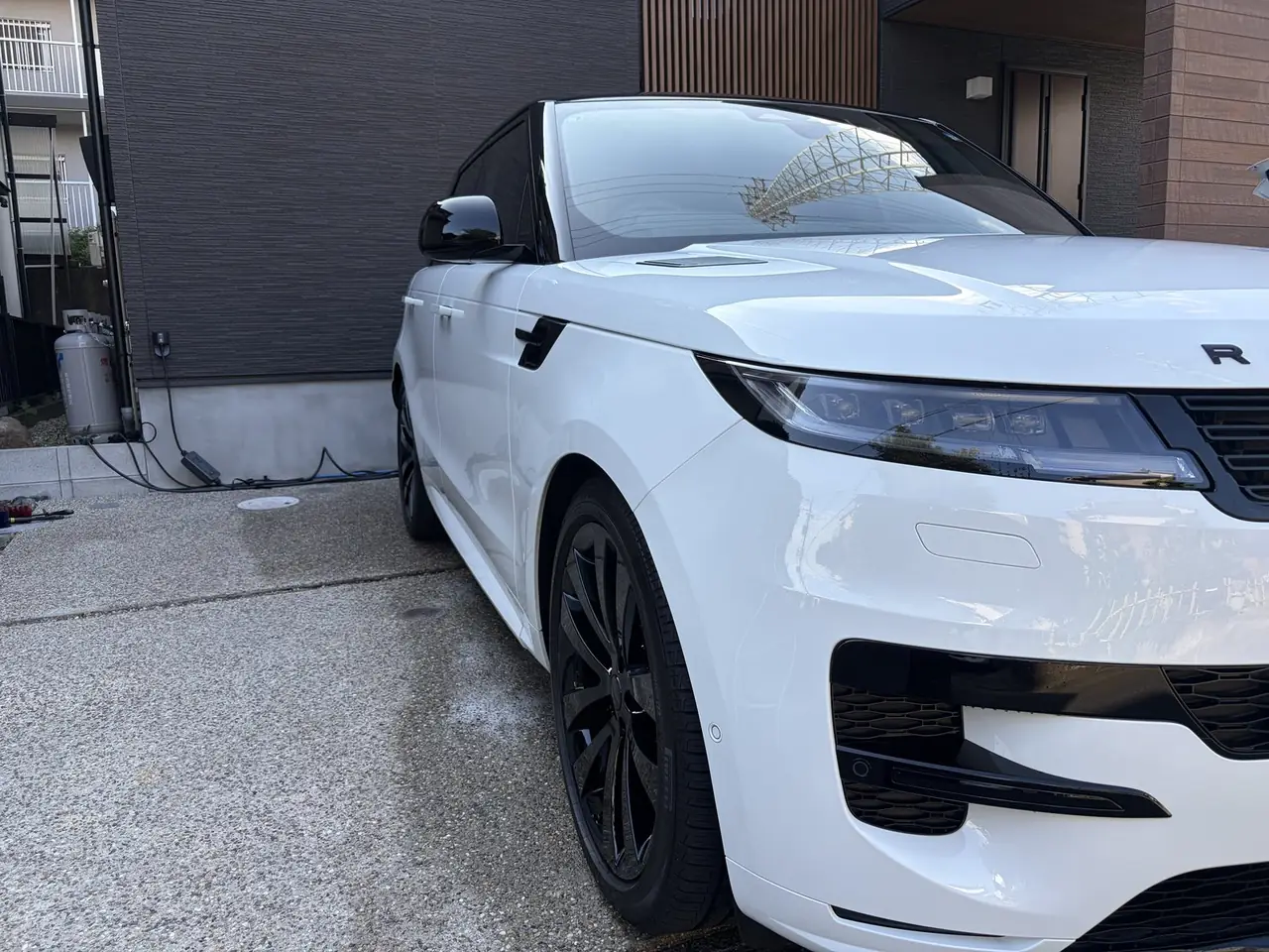 ランドローバー レンジローバースポーツ スタンダード洗車 施工