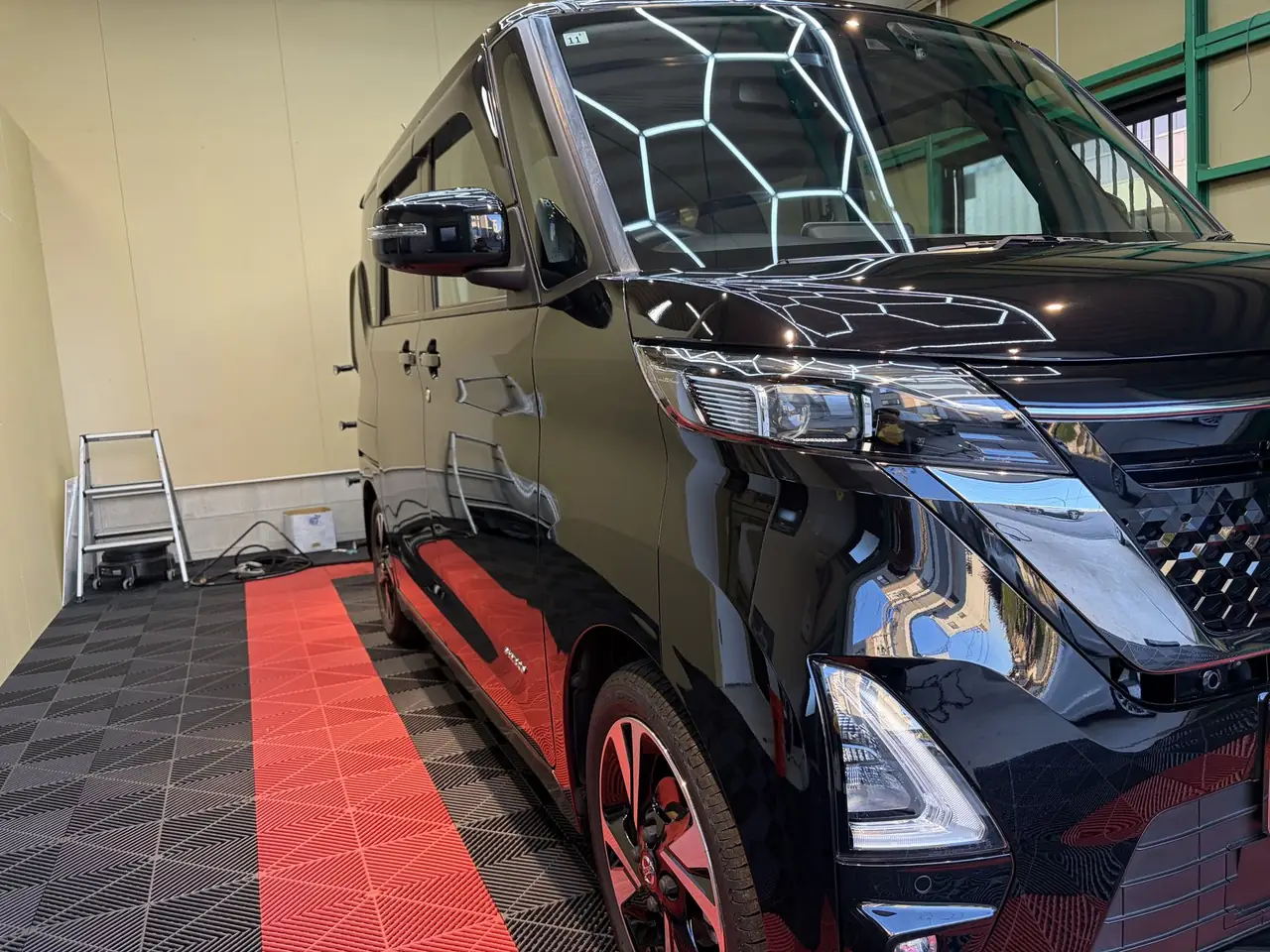 日産 ルークス リフレッシュ洗車＋ウィンドウコーティング＋簡易コーティング 施工